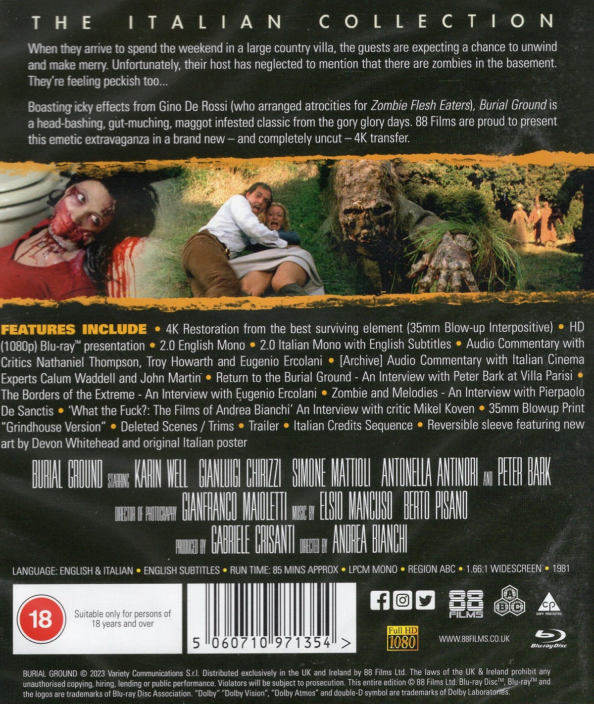 Burial Ground (ej svensk text) (Blu-ray) - 2