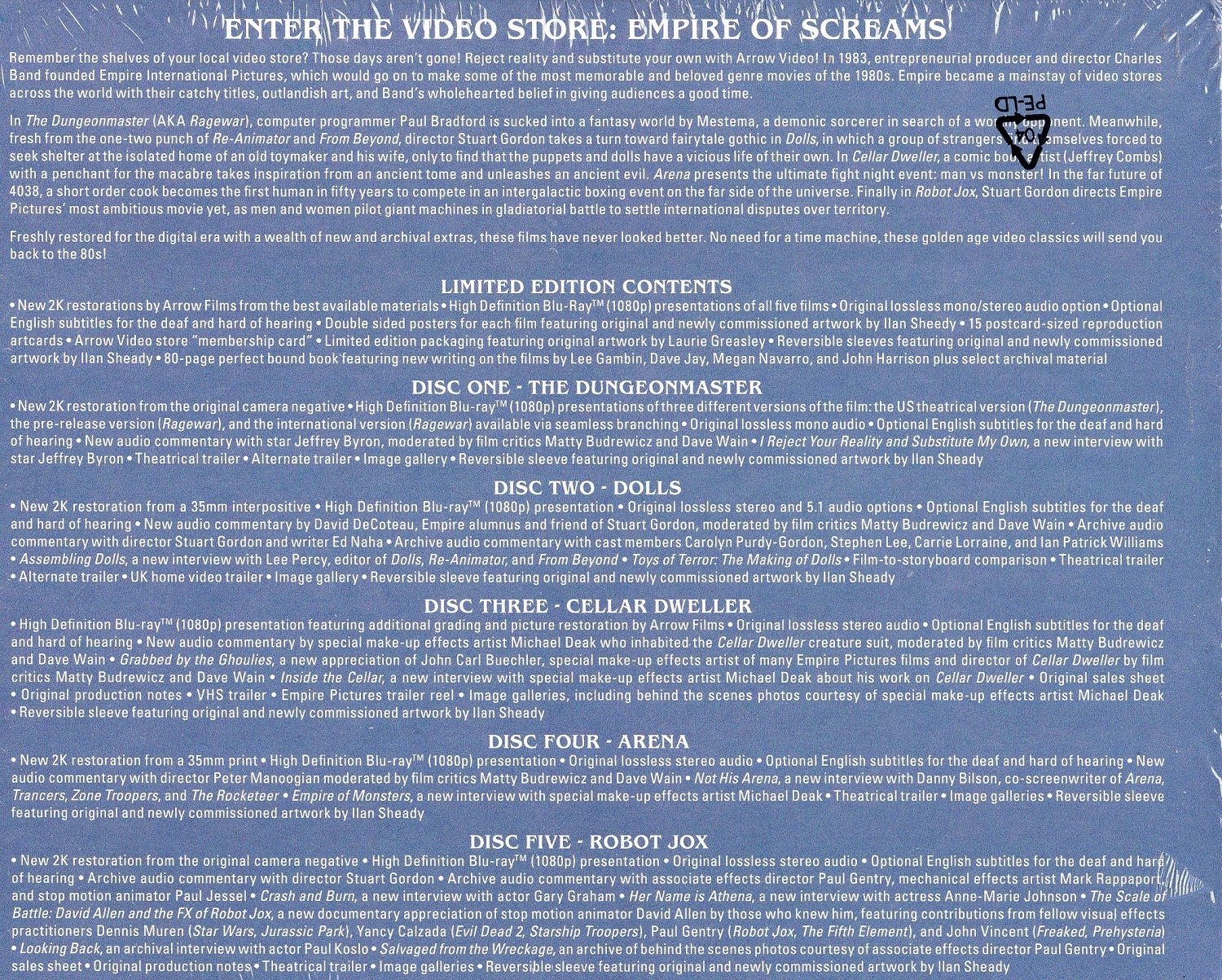 Enter The Video Store - Empire Of Screams (Limited Edition) (ej svensk text) (Blu-ray) - 2