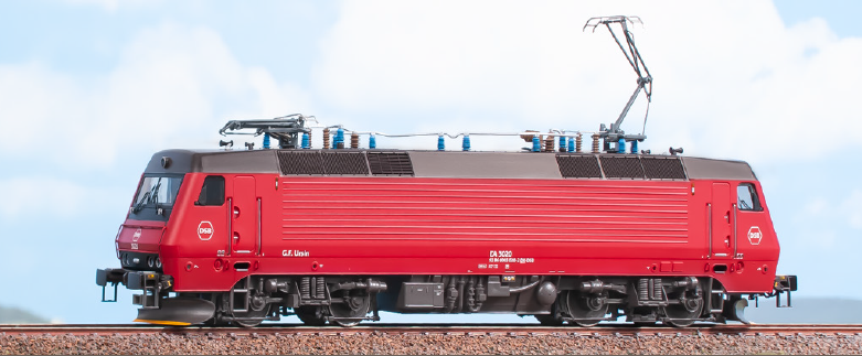 Ellok EA 3020 'C.F. Usin', DSB (DC m ljud)