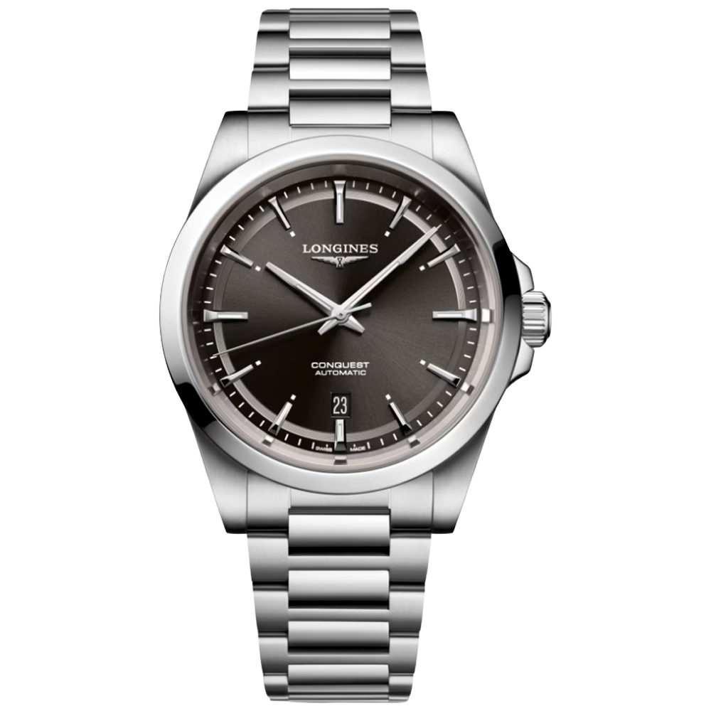 L3.830.4.52.6 Longines Conquest  svart 41