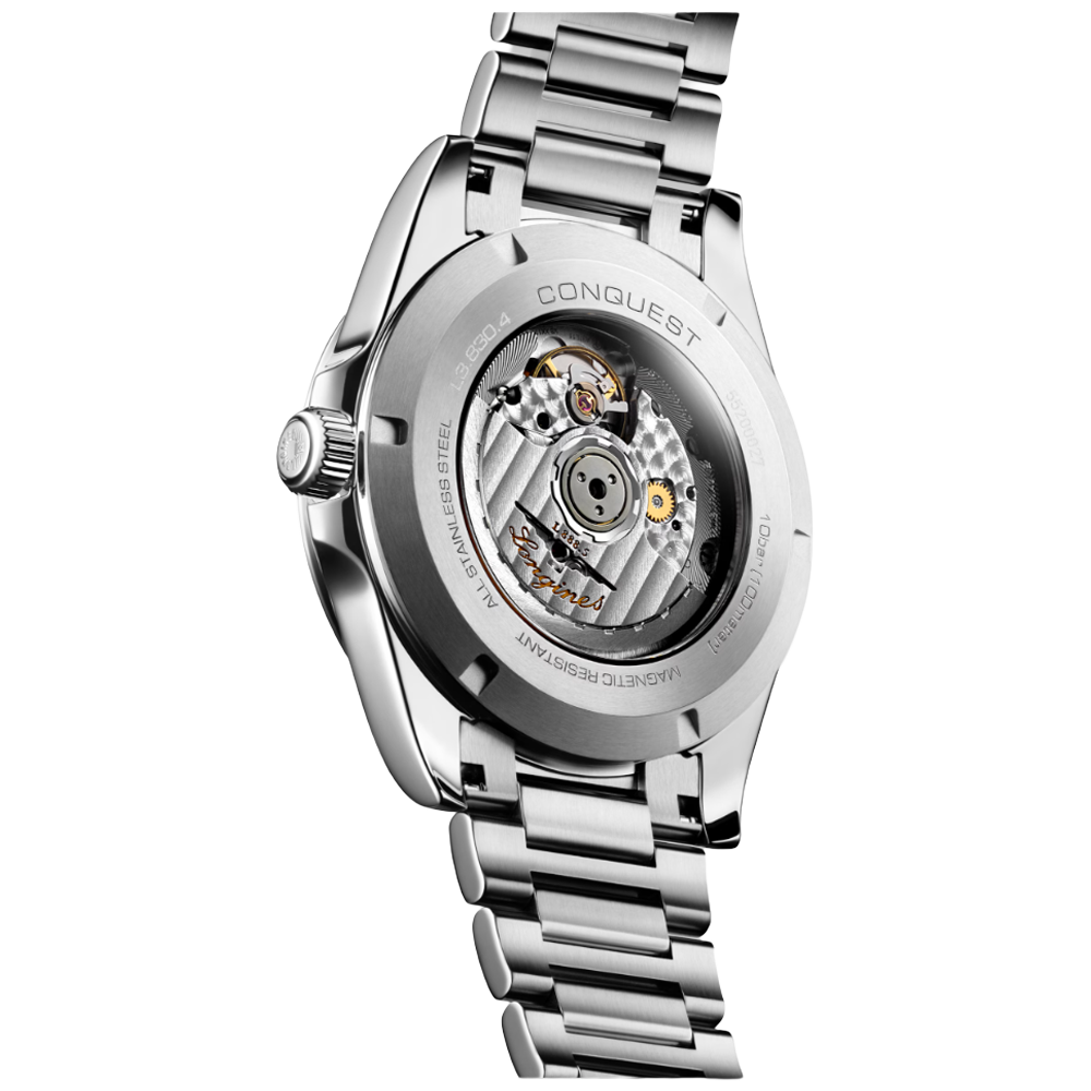 L3.830.4.52.6 Longines Conquest  svart 41