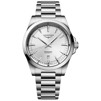 L3.830.4.72.6 Longines Conquest  silver 41