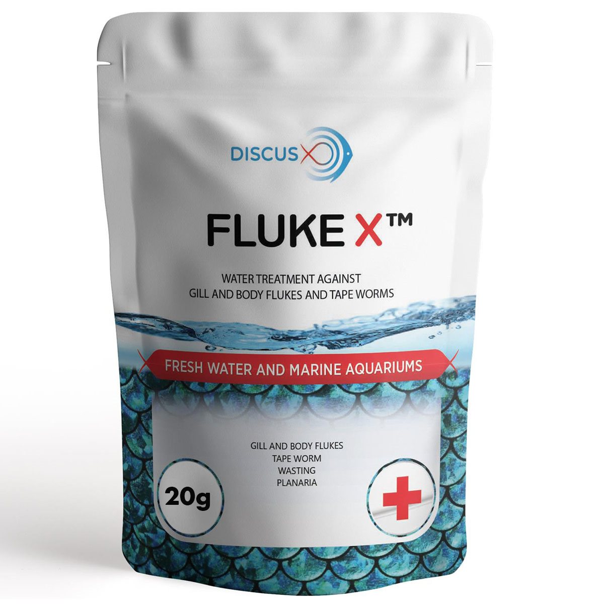 DiscusX Fluke X - För 1300 liter - 20 gr