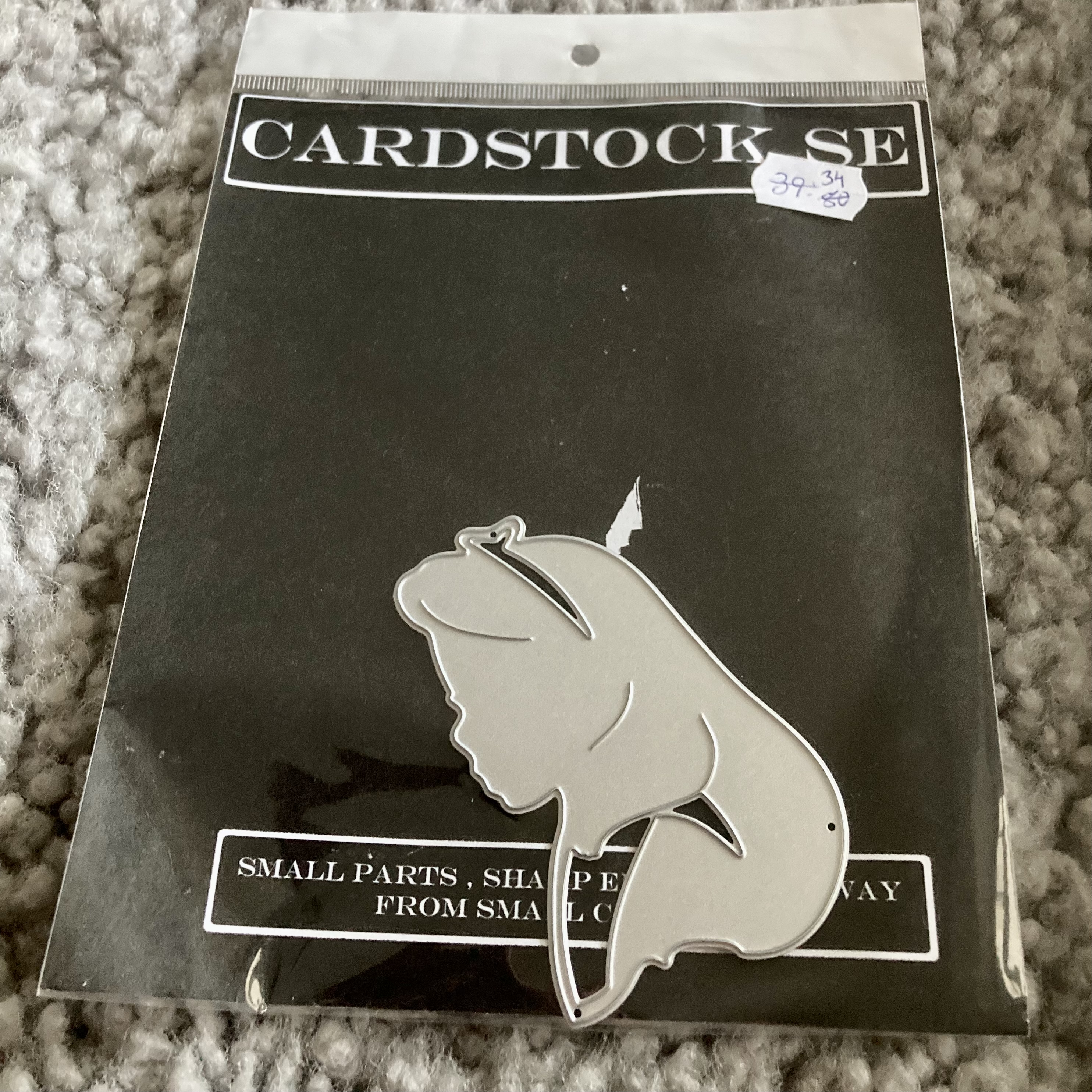 REA Cardstock.se  Alice ifrån underlandet -Alice porträtt