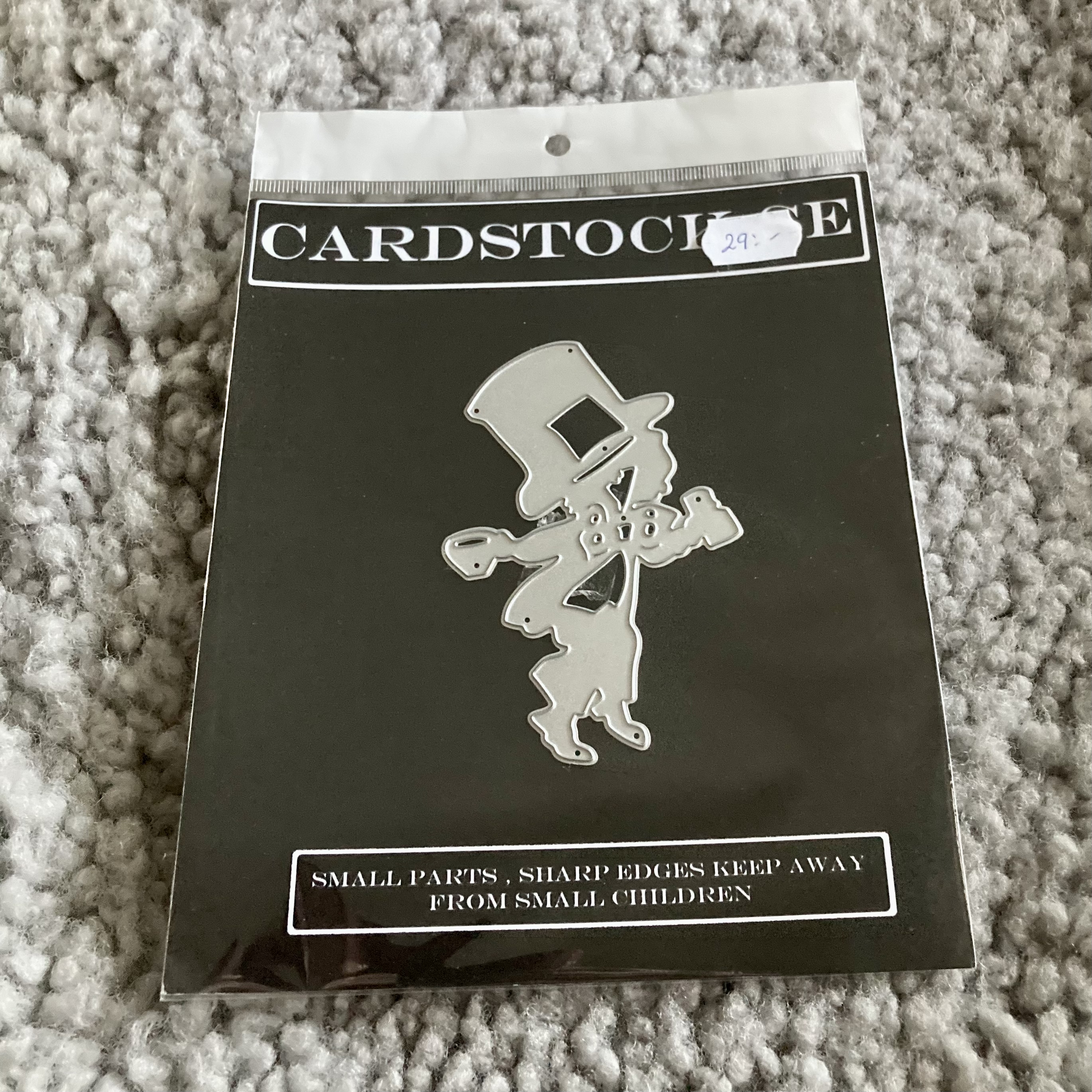 REA Cardstock.se  Alice ifrån underlandet -Hattmakaren