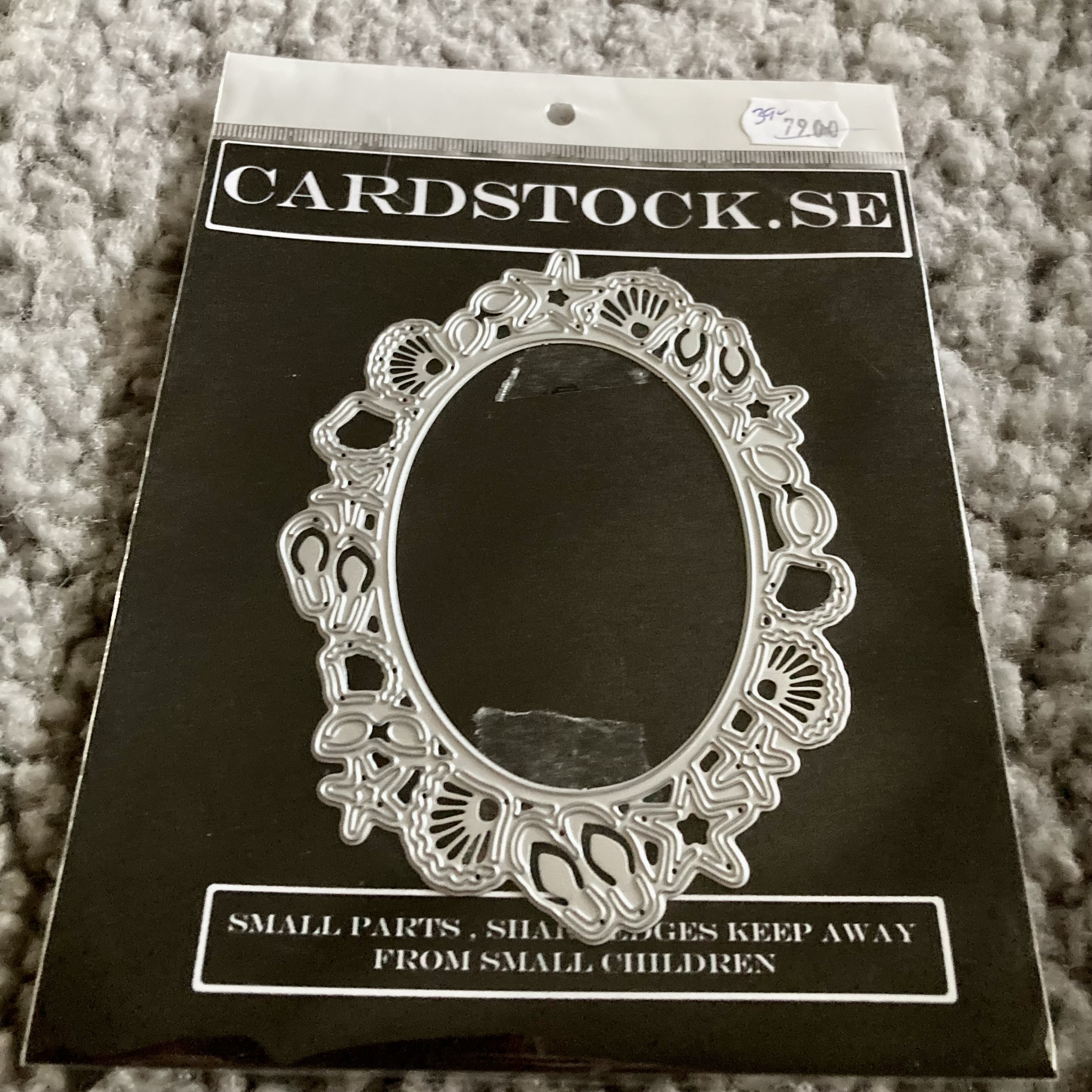 REA Cardstock.se  HAV o Strand -Ram med strandtema  