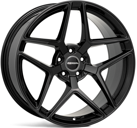 20" Veemann VC650 Gloss black 5x120