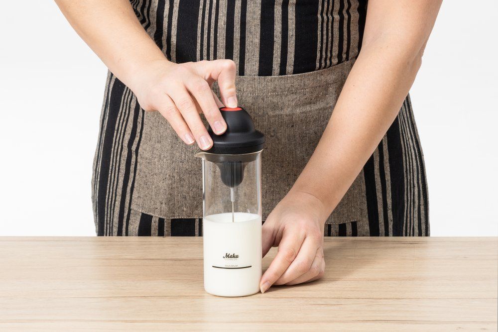 Elektrisk mjölkskummare 450 ml - 4