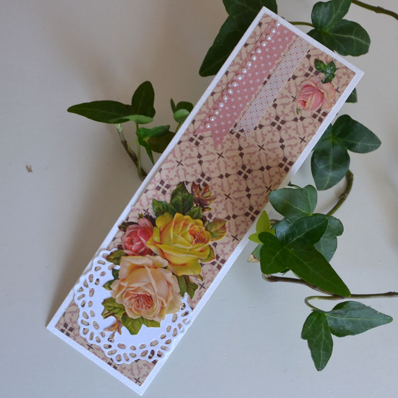 Bokmärke - rosor