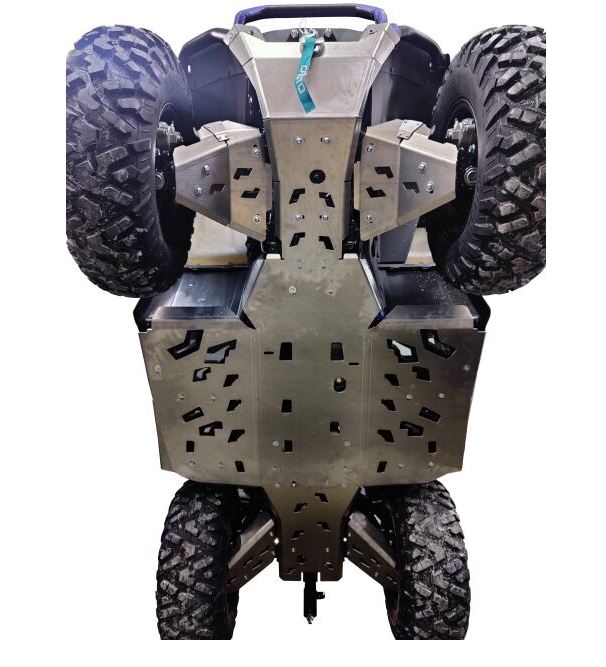 Hasplåt Aluminium CF Moto 450/520 Lång 2023+
