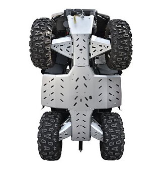 Hasplåt Aluminium CF Moto 850/1000 Lång 2016-2019
