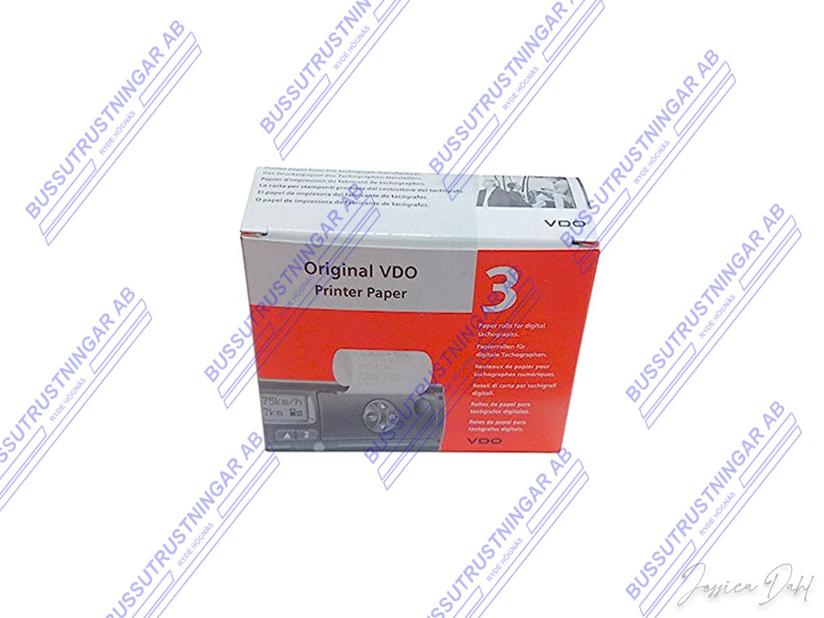 Papper färdskrivare 3-pack VDO