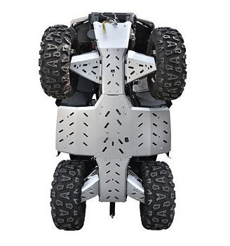 Hasplåt Aluminium CF Moto 850/1000 Lång 2019-2022