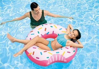 Intex Badring Rainbow Donut Tube 94 x 23 cm