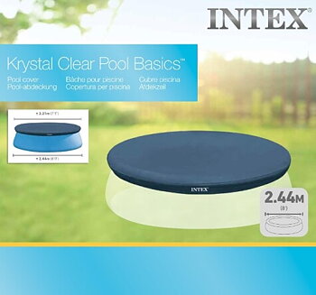 Intex Poolskydd Easy Set Pool Cover 2,21