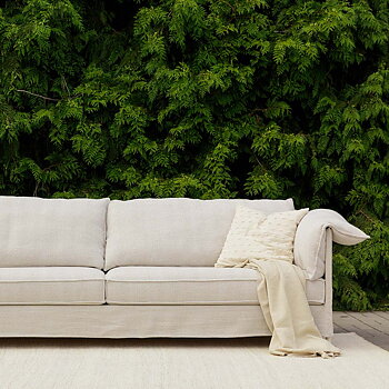 Lotus 3-Seater Sofa 205 cm (several choices) - OUTDOOR - Sits