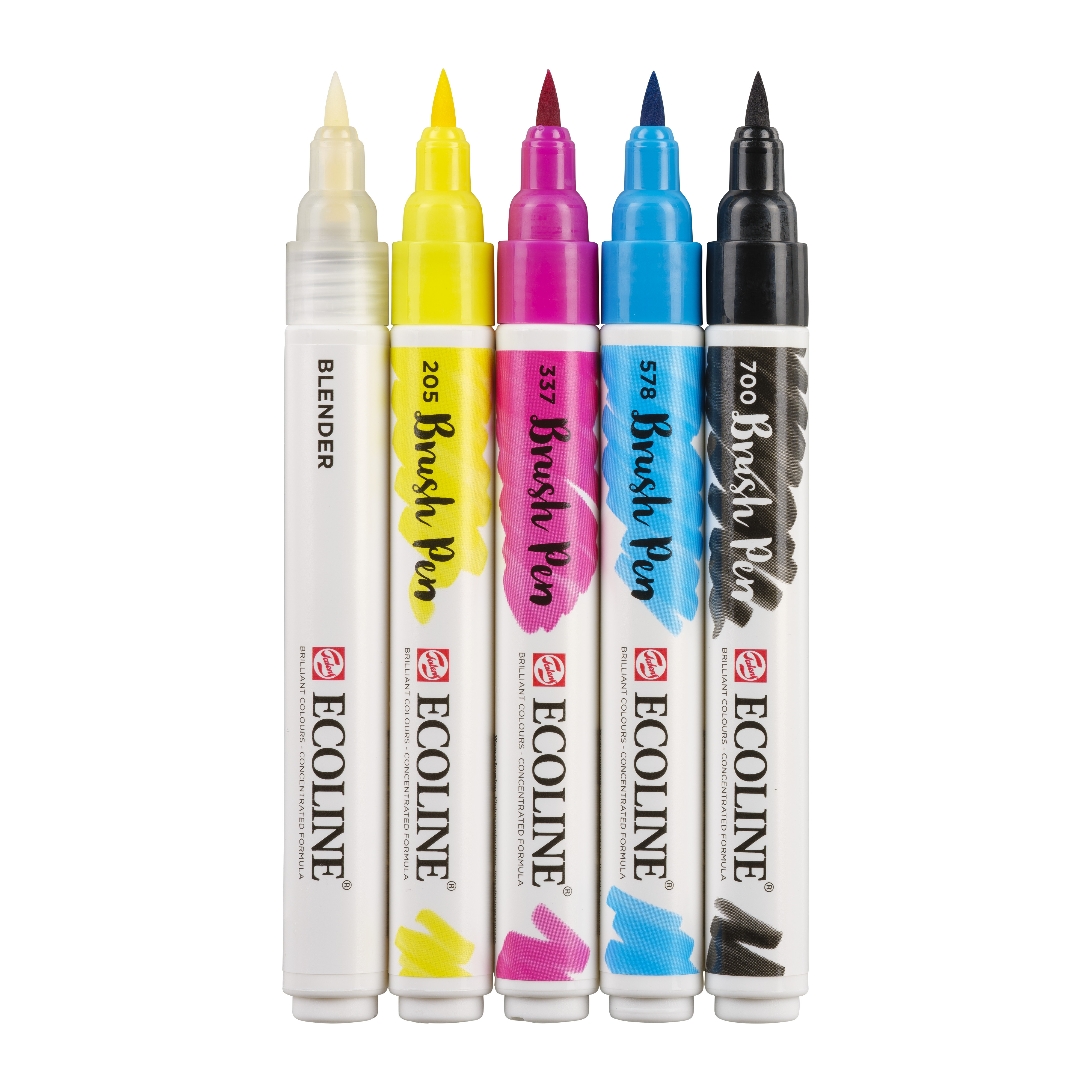Talens Ecoline Brush Pen set 5 Primary - 2