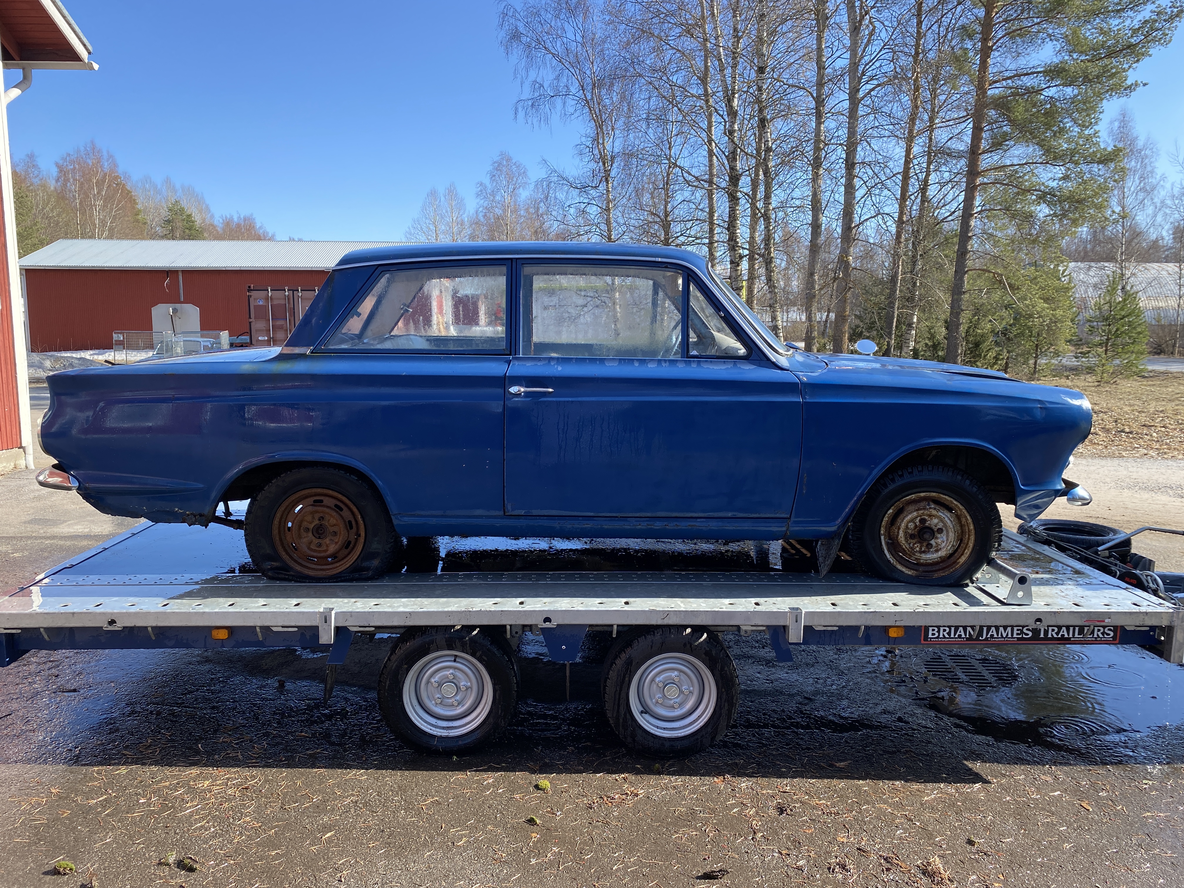 Ford Cortina Consul - Spare part car (parts for sale) - 3