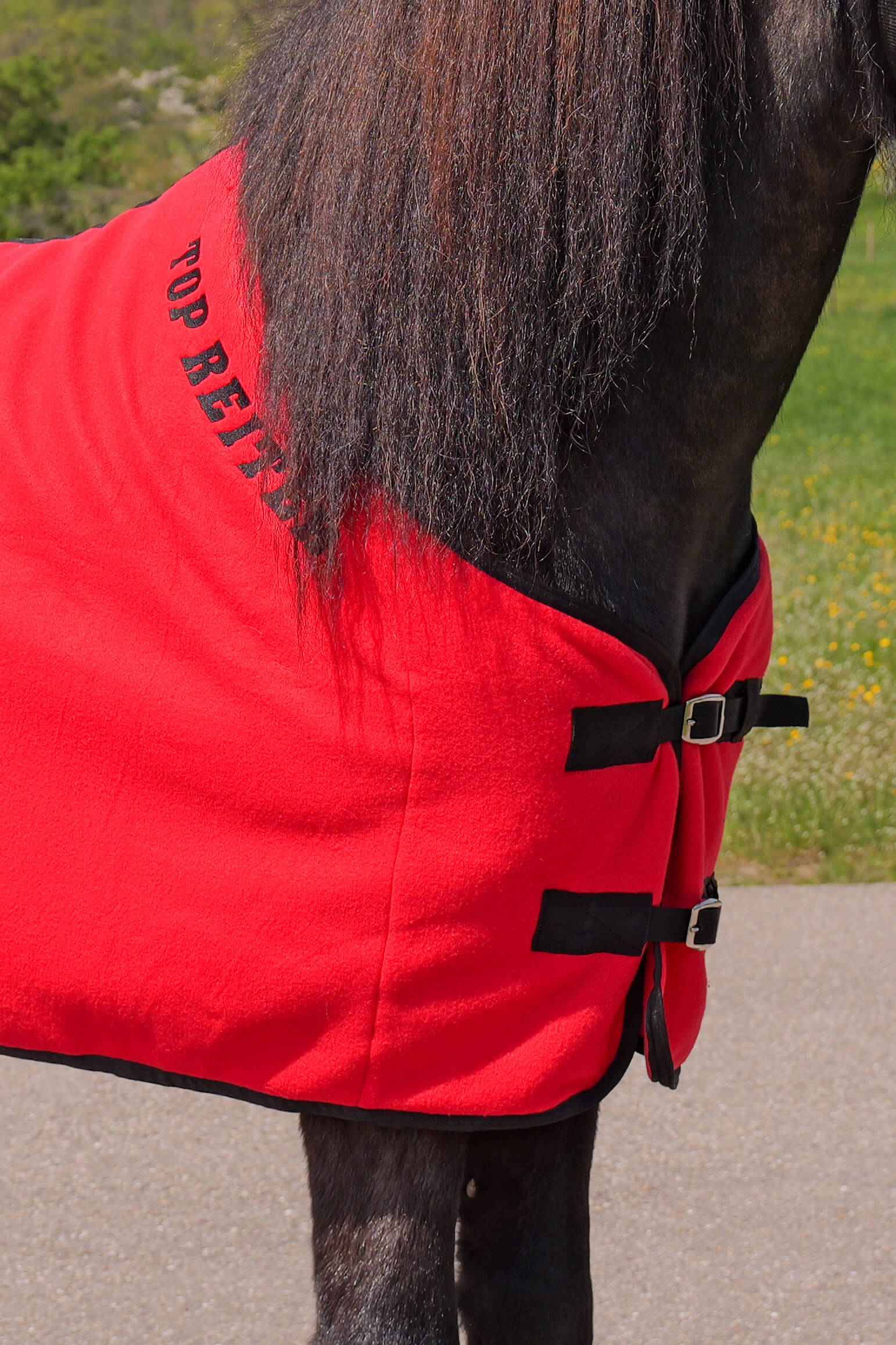 Top Reiter Fleecetäcke Logo "nya modellen" flera färger - 10
