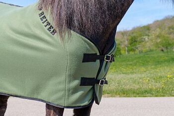 Top Reiter Fleecetäcke Logo "nya modellen" flera färger