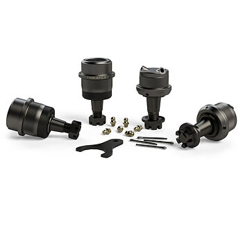 Teraflex Dana 30/44 HD Ball Joint Kit W/ Knurl Upper & Lower - Jeep JK & JKU