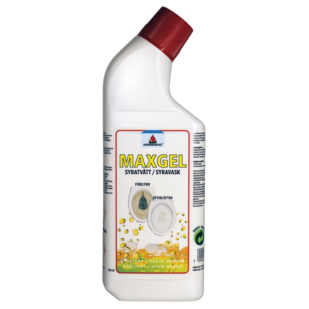 Syratvätt maxgel 750ml