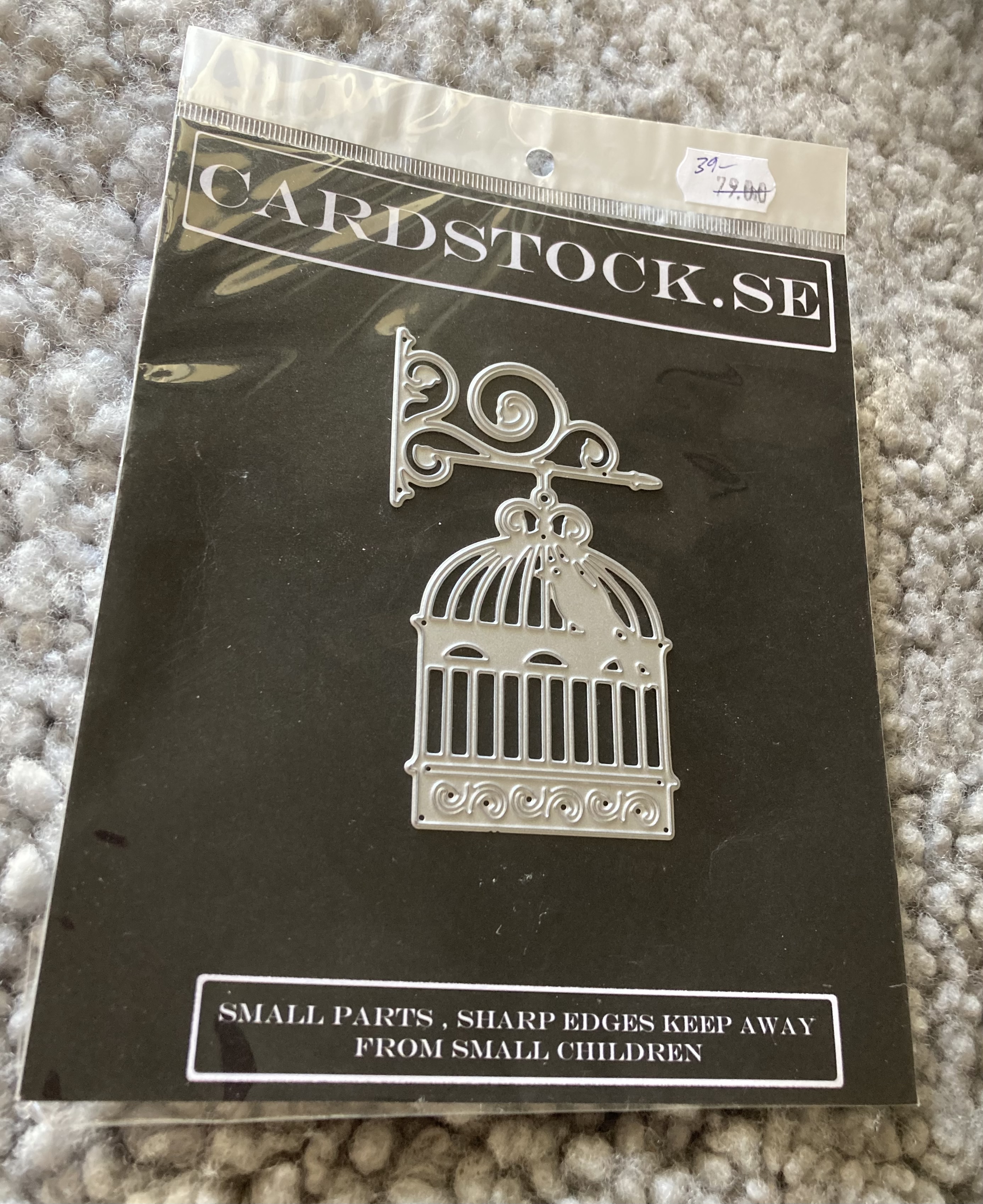 REA Cardstock.se  Övrigt -Hängande fågelbur  