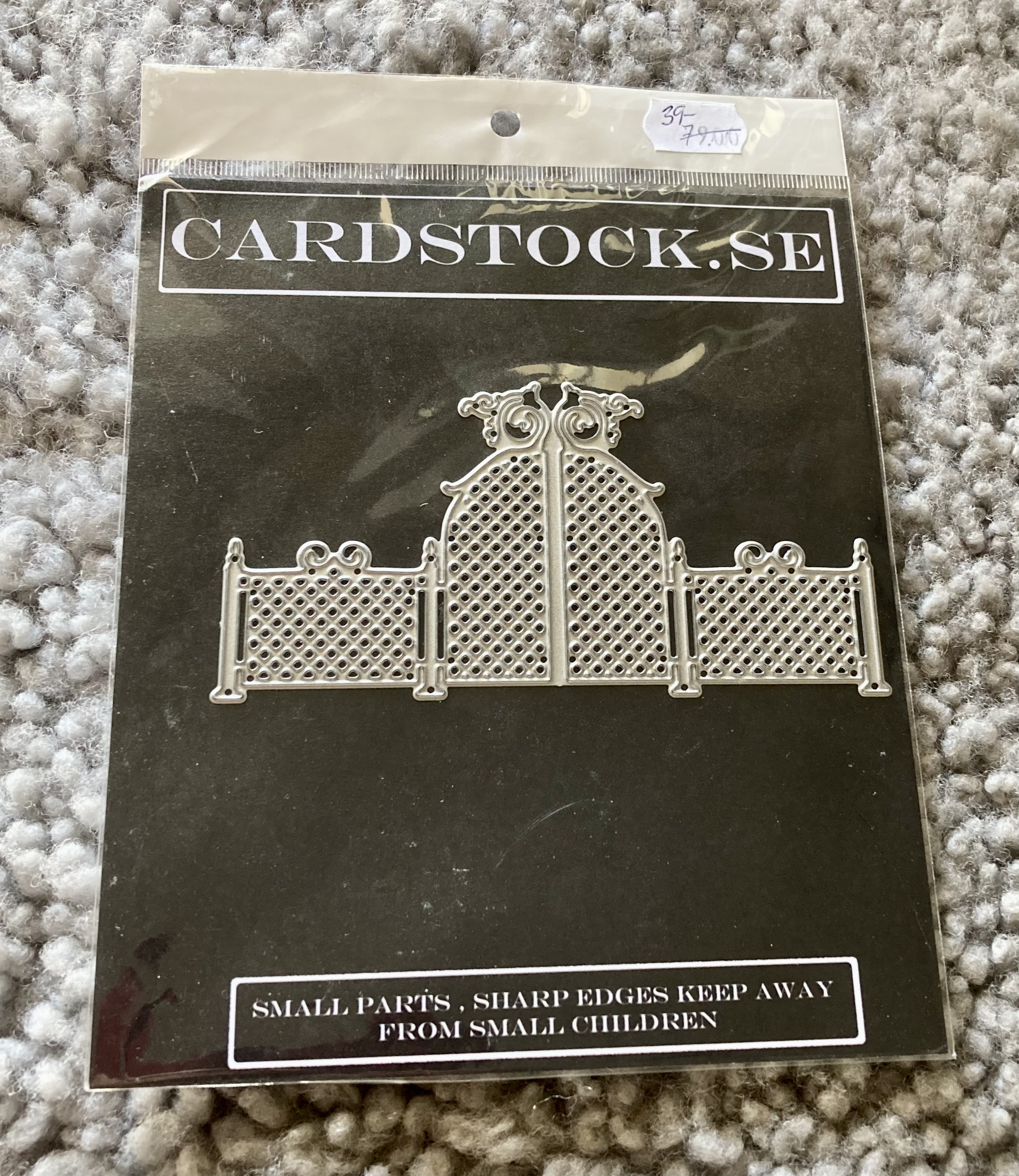 REA Cardstock.se  Övrigt -Grind med staket 