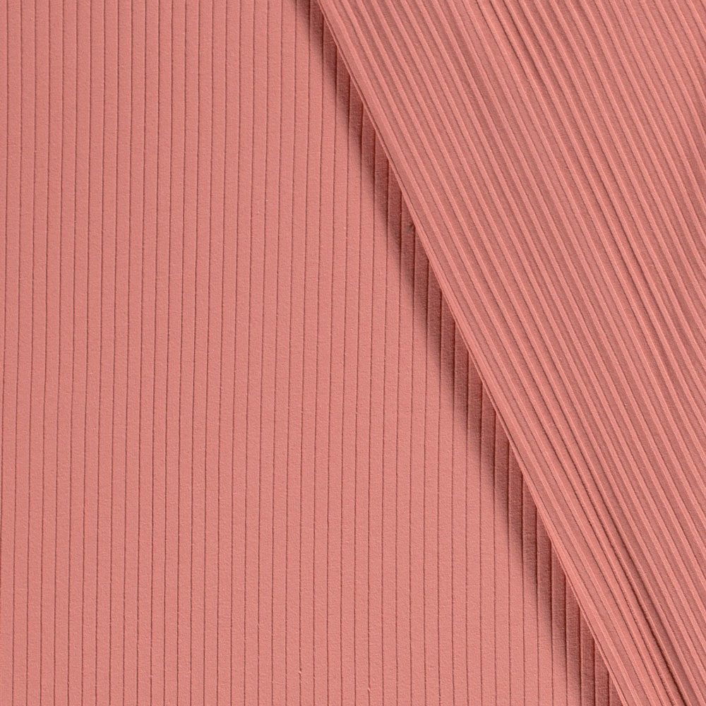 RIBBED JERSEY 8X4 - CORAL