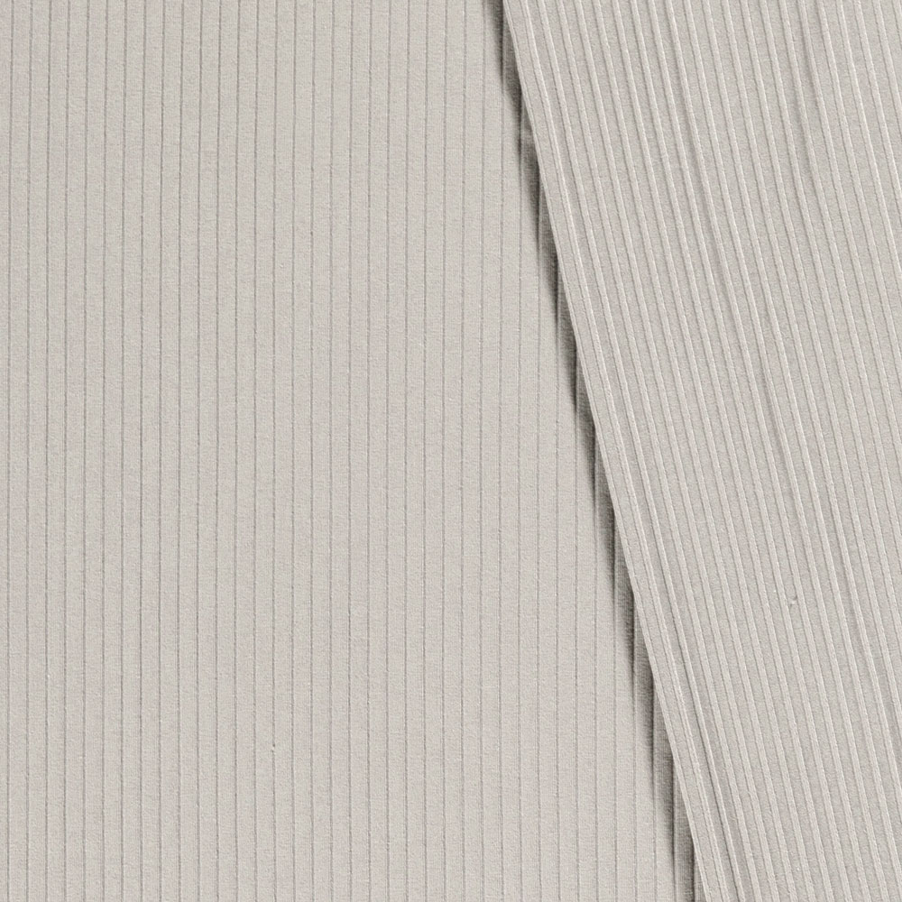 RIBBED JERSEY 8X4 - LIGHT GRAY