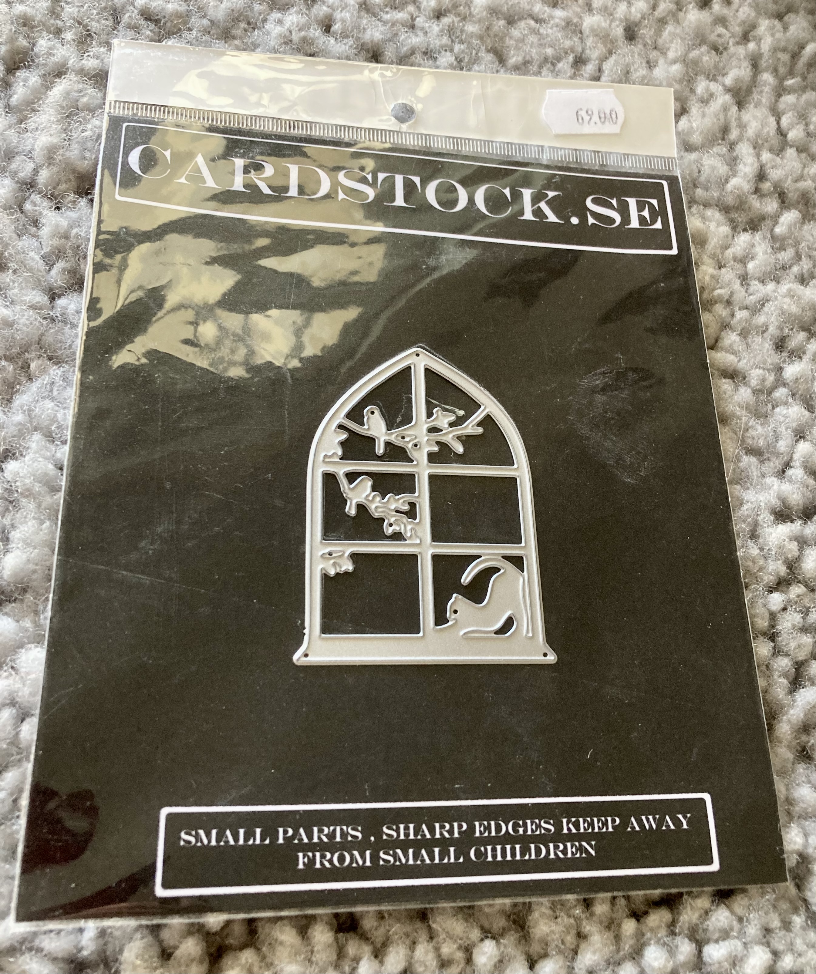 REA Cardstock.se  Övrigt -Fönsterkatt