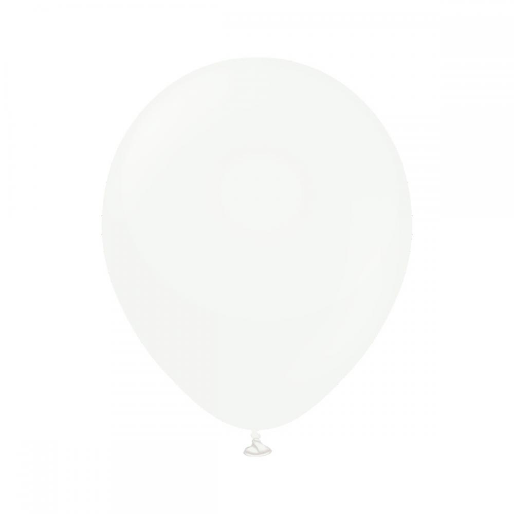 Vita Premium Latexballonger 45 cm – stora vita ballonger i premiumlatex