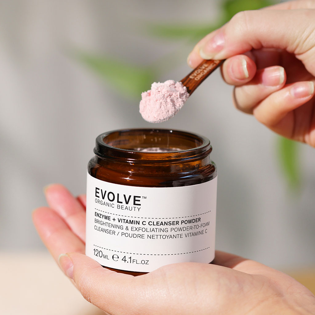 EVOLVE Enzyme + Vitamin C Cleanser Powder 70g - 11