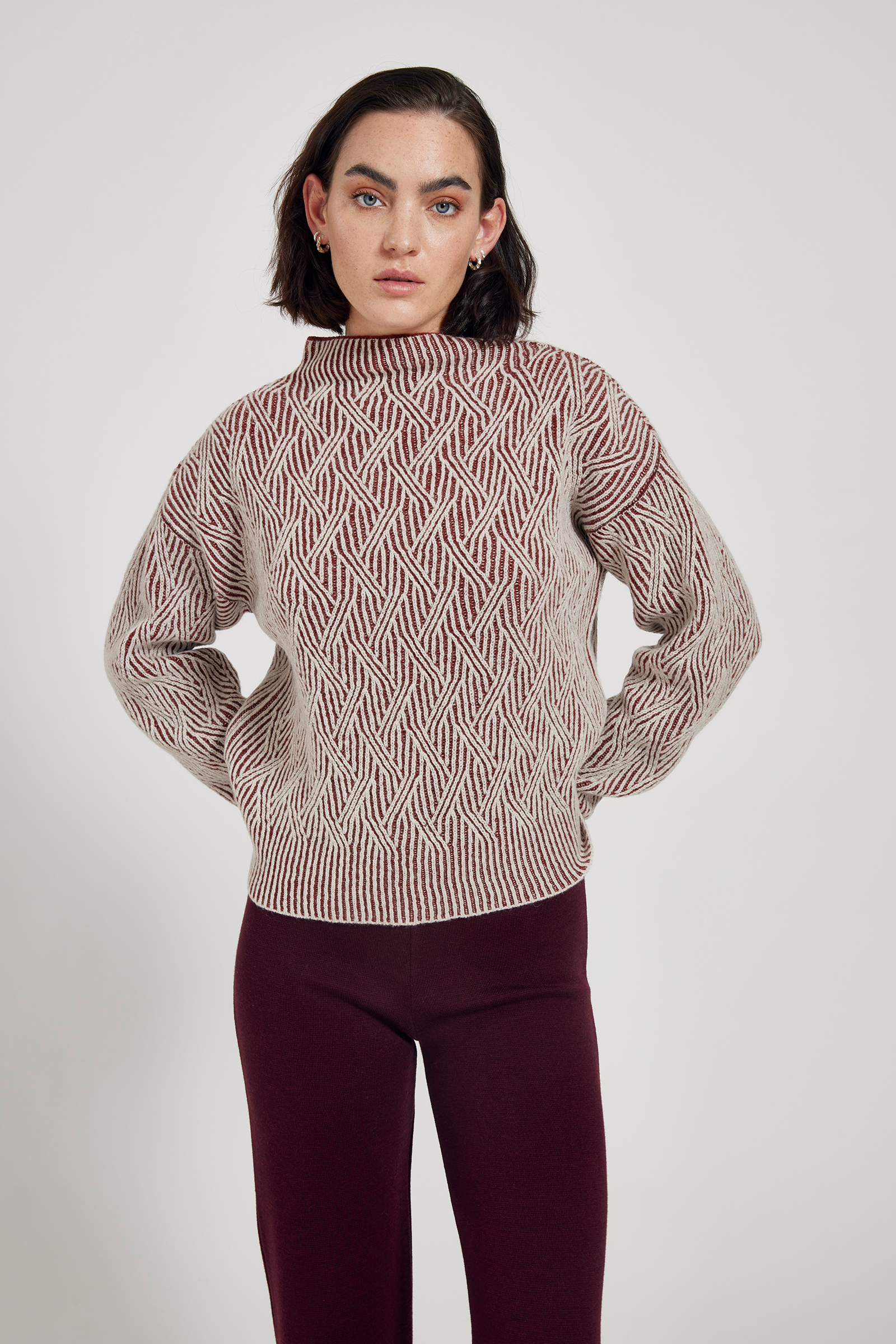 Lambswool sweater sale