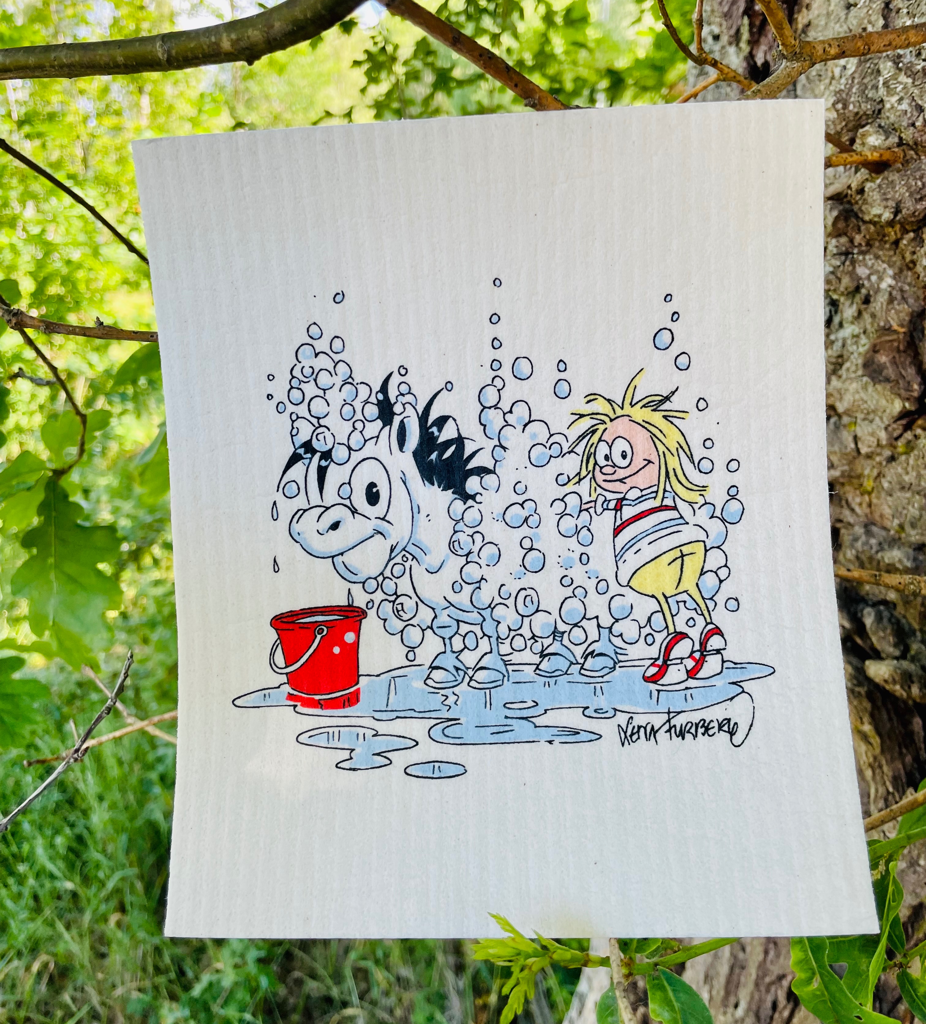 Hästen Mulle Disktrasa - Bubbelbad - 3