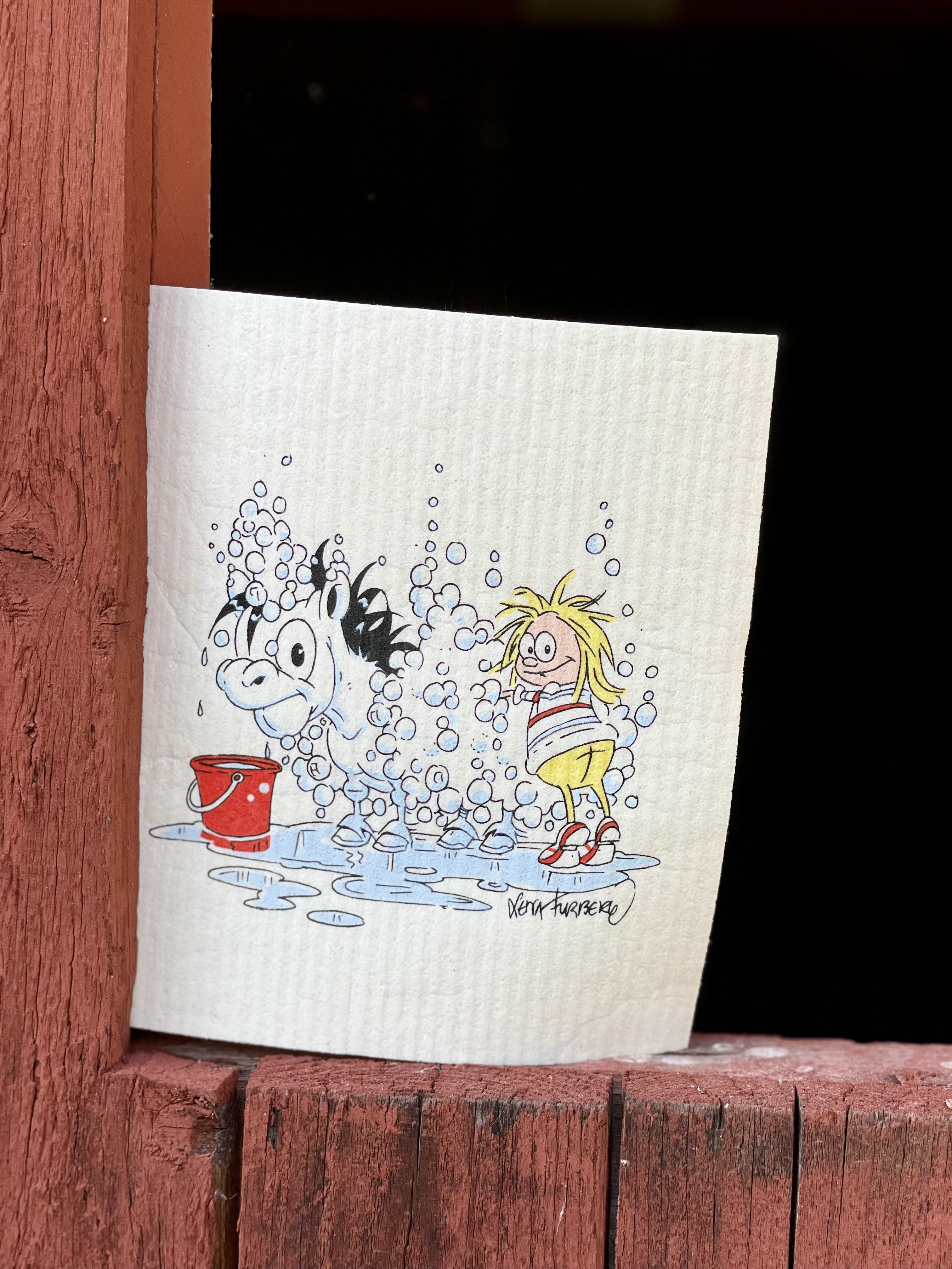 Hästen Mulle Disktrasa - Bubbelbad - 2
