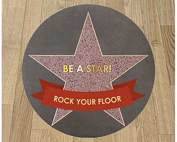 Budget Floor Golvdekaler 65 cm