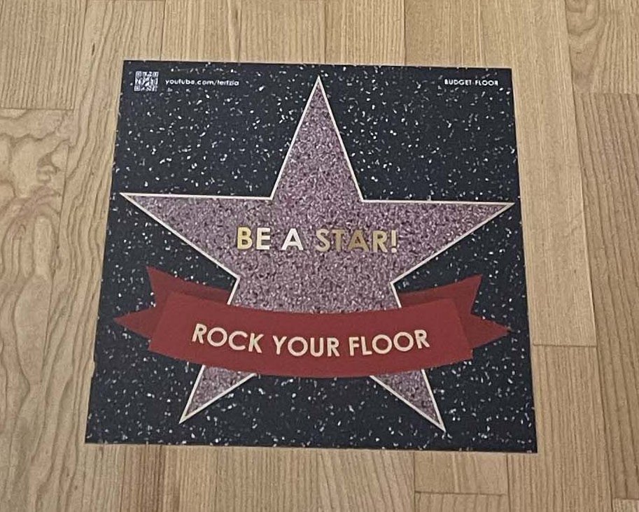 Budget Floor Golvdekaler 65 cm - 2