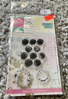 REA Marianne Design clear stamp -Texture Stamps 