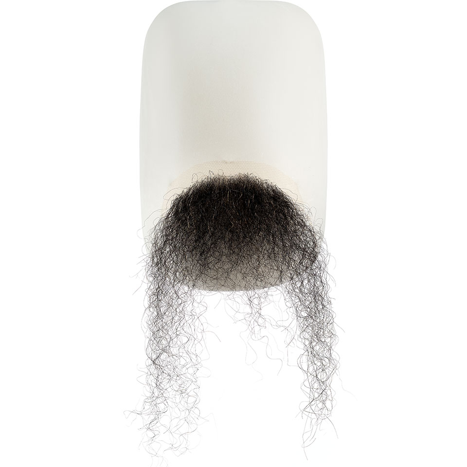 Mustasch 9220 Ofriserad BLACK - Kryolan
