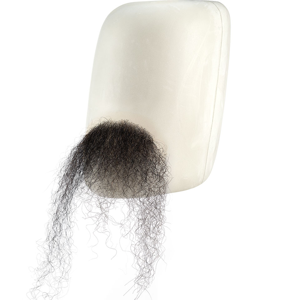 Mustasch 9220 Ofriserad BLACK - Kryolan - 2