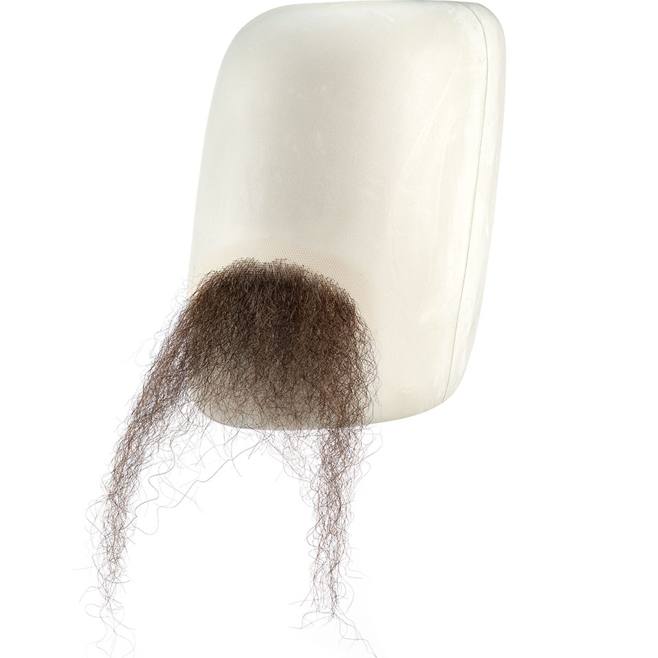 Mustasch 9220 Ofriserad BROWN - Kryolan - 2