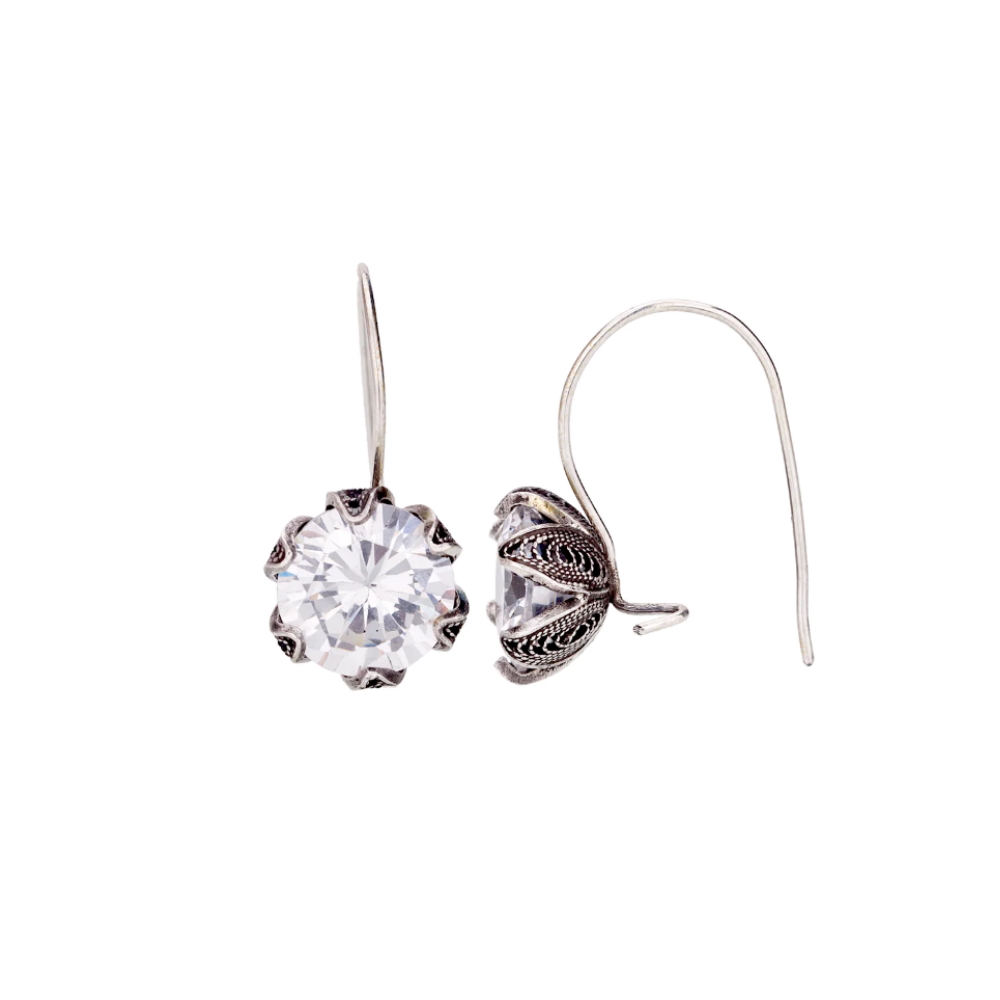 Yvone Christa Large Tulip Hanging Cup Clear cz
