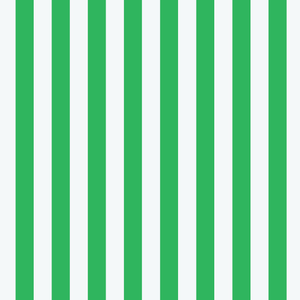 STRIPE - vit/grön