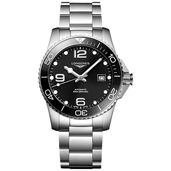 L3.781.4.56.6 Longines Hydroconquest 41 svart
