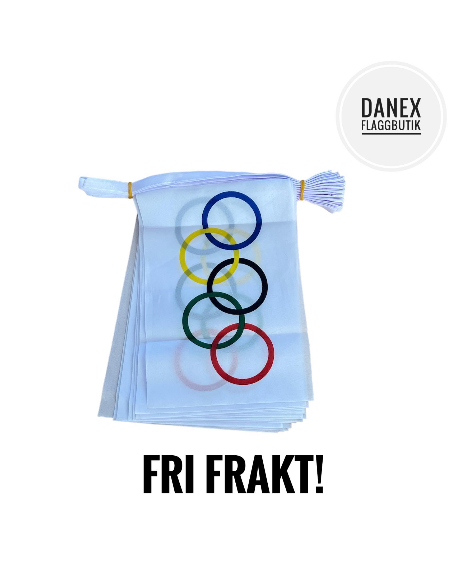 Flaggspel i tyg  - Olympiska spelen  - 2