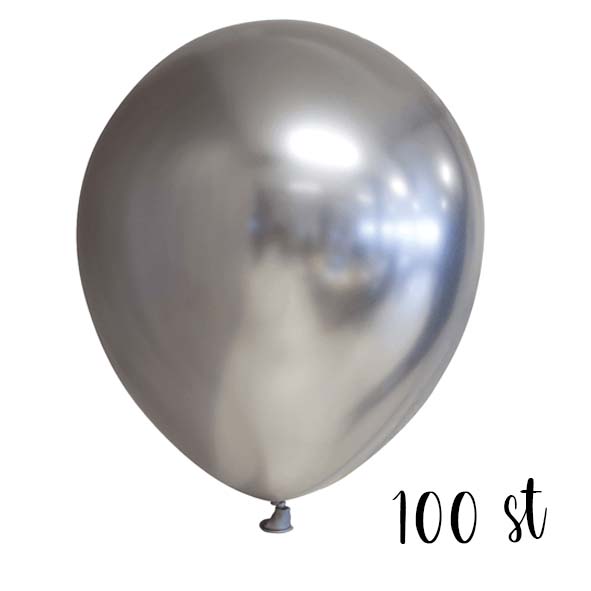 Ballonger Chrome - Silver (100-pack)