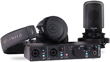 ARTURIA MiniFuse Recording Pack - Black