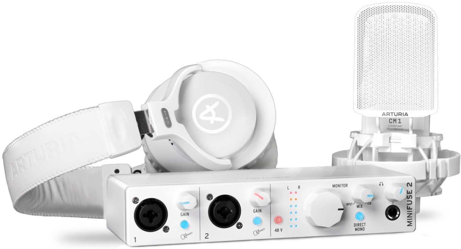 ARTURIA MiniFuse Recording Pack - White