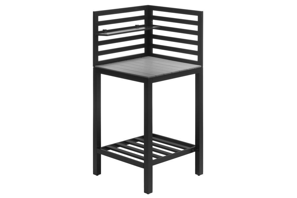Bord hörndel - sommarkök svart